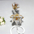 NEW DESIGN colorful vivid crystal flower for gifts